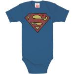 Magliette & T-shirt stampate retrò azzurre L di cotone per Donna LOGOSHIRT Superman 
