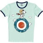 Magliette & T-shirt Slim Fit blu chiaro M di cotone lavabili in lavatrice per Donna LOGOSHIRT Snoopy 