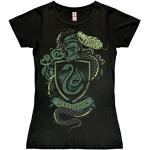 Magliette & T-shirt stampate retrò nere L di cotone a tema serpente per Donna LOGOSHIRT Harry Potter 