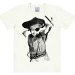 Logoshirt T-Shirt Pippi Calzelunghe - Pirata - Maglia Pippi Langstrump - Pirate - L'eroina - Maglietta Girocollo Bianco - Design Originale Concesso su Licenza, Taglia XS