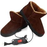 Pantofole riscaldate larghezza B per l'inverno per Donna 