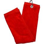Asciugamani rossi 40x50 di cotone da sport Longridge 
