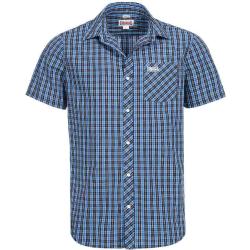 Lonsdale Brixworth Short Sleeve Shirt Blu S Uomo