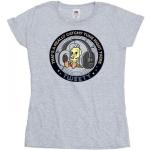 Magliette & T-shirt stampate grigie XXL taglie comode manica lunga per Donna Baby Looney Tunes Looney Tunes Gatto Silvestro e Titti Titti 
