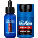L'Oréal Paris Men Expert Power Age Hyaluronic Multi-Action Serum cofanetto: siero per il viso 30 ml + crema giorno per il viso 50 ml per Uomo