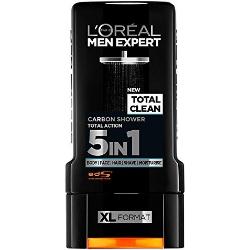 L'Oréal Paris Men Expert Total Clean 5 in 1 docca gel 5in1 300 ml per uomo
