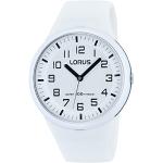 Lorus Watches Fashion RRX53DX9 - Orologio da polso da donna, cinturino in silicone colore bianco