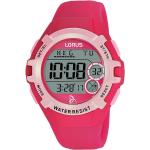 Accessori orologi scontati digitali rosa Taglia unica in silicone con cronometro per Donna con cinturino in silicone resistenza all'acqua 10 Bar 