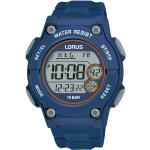 Accessori orologi scontati digitali blu Taglia unica in silicone con cronometro per Donna resistenza all'acqua 10 Bar 