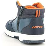 Sneakers invernali larghezza E casual blu scuro numero 38 in similpelle per Uomo Lotto Rocket 