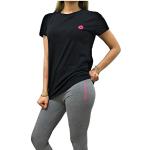 T-shirt nere XL mezza manica da running per Donna Lotto 