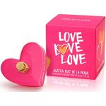 Agatha Ruiz de la Prada Perfumes - Love Love Love, Eau de Toilette Spray per Donne, Agrumi Fruttato con Note Floreali di Rosa e Gelsomino - 50 ml