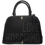 Borse a spalla eleganti nere di tessuto sintetico per Donna Moschino Love Moschino 