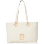 Shopping bags eleganti avorio per Donna Moschino Love Moschino 