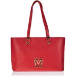 Shopping bags eleganti rosse per Donna Moschino Love Moschino 
