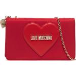 Borsette pochette scontate rosse Moschino Love Moschino 