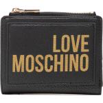 Mini portafogli scontati neri per Donna Moschino Love Moschino 