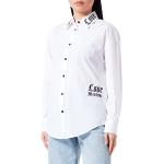 Magliette & T-shirt bianche XS manica lunga con manica lunga per Donna Moschino Love Moschino 