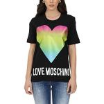 Maxi Magliette & T-Shirts nere L di cotone per Donna Moschino Love Moschino 