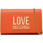 Pochette arancioni con tracolla per Donna Moschino Love Moschino 