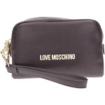 Borsette clutch nere in similpelle per Donna Moschino Love Moschino 
