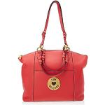 Shopping bags rosse per Donna Moschino Love Moschino 