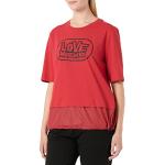 Magliette & T-shirt Regular Fit rosse L manica lunga per Donna Moschino Love Moschino 