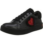 Sneakers stringate larghezza E casual nere numero 39 per Donna Moschino Love Moschino 