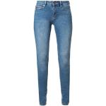 Jeans skinny blu scuro di gomma per Donna Moschino Love Moschino 