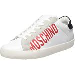 Sneakers stringate larghezza E casual bianche numero 39 con stringhe per Donna Moschino Love Moschino 