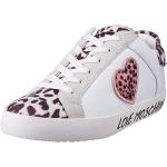 Sneakers stringate larghezza E multicolore numero 39 di gomma animalier antiscivolo per Donna Moschino Love Moschino 