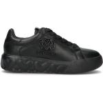 Sneakers larghezza E scontate nere numero 38 con stringhe con tacco da 3 cm a 5 cm platform per Donna Moschino Love Moschino 