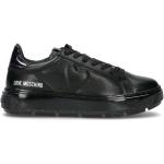 Sneakers larghezza E scontate eleganti nere numero 38 di tessuto sintetico con tacco da 3 cm a 5 cm per Donna Moschino Love Moschino 
