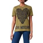 Magliette & T-shirt verdi M mezza manica con manica corta per Donna Moschino Love Moschino 