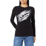 Magliette & T-shirt nere L manica lunga con manica lunga per Donna Moschino Love Moschino 