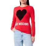 Bluse rosse manica lunga per Donna Moschino Love Moschino 
