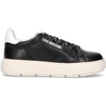 Sneakers larghezza A scontate nere numero 39 con tacco da 3 cm a 5 cm platform per Donna Moschino Love Moschino 