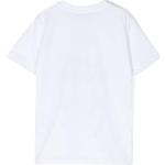 Magliette & T-shirt scontate bianche in jersey mezza manica con scollo rotondo per Donna Msgm Kids 