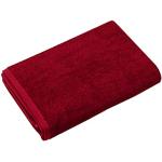 Asciugamani rossi 100x150 di cotone da bagno Lovely home 