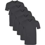 Magliette & T-shirt eleganti antracite S con scollo a V mezza manica con scollo a V per Uomo Lower east 