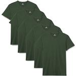 Magliette & T-shirt eleganti verde scuro S con scollo a V mezza manica con scollo a V per Uomo Lower east 