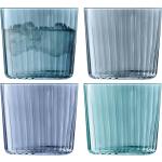 Servizi bicchieri blu zaffiro di vetro 