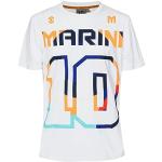Magliette & T-shirt bianche XL di cotone mezza manica con manica corta per Uomo VR46 Valentino Rossi 