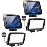 Luci Solari Esterno 60 LED Lampade Solari da Giardino IP65 Impermeable  Farett