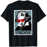 Ludwig van Beethoven Poster Style Graphic T-Shirt
