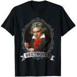 Ludwig van Beethoven T-Shirt Ritratto Maglietta