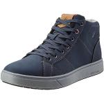 Sneakers alte larghezza E casual blu navy numero 44 con stringhe per Uomo Lumberjack 