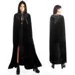 Costumi Cosplay neri XL in velluto per Donna Il signore degli anelli 