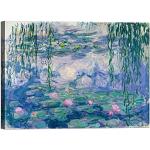 Poster in legno di abete Lux Claude Monet 