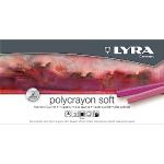 Lyra Polycrayon soft astuccio in cartone 12 gesset